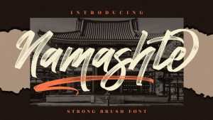 Namashte Font › Fontesk