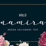 Namira Calligraphy Font