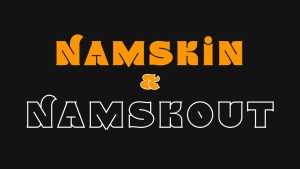 Namskout & Namskin Fonts › Fontesk