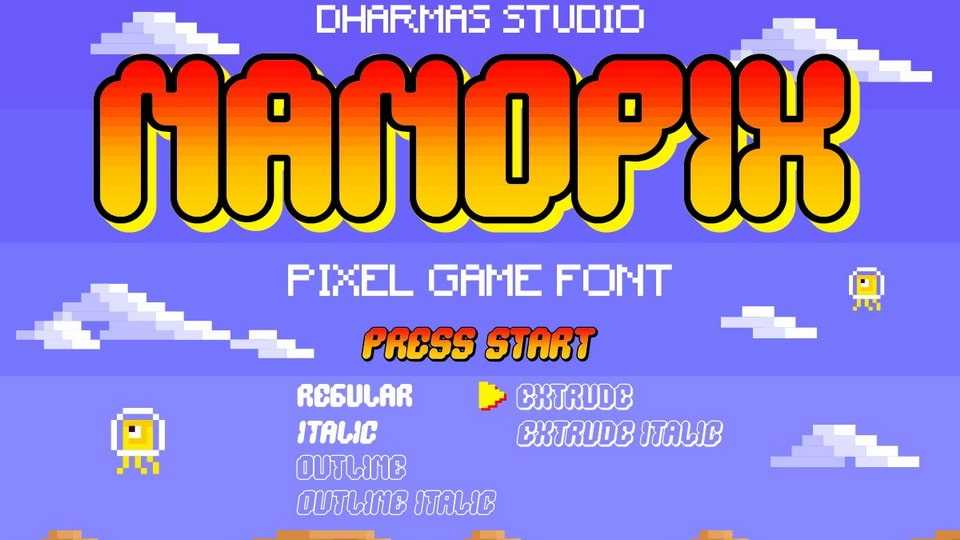 Nano Pix Font › Fontesk