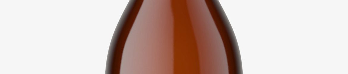 Narrow neck bottle mockup / amber Narrow neck bottle mockup / amber