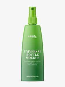 Narrowing bottle mockup / matt
