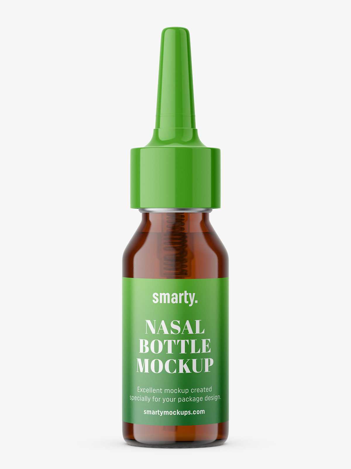 Nasal spray mockup