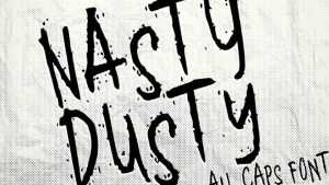 Nasty Dusty Font › Fontesk