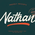 Nathan Script Font