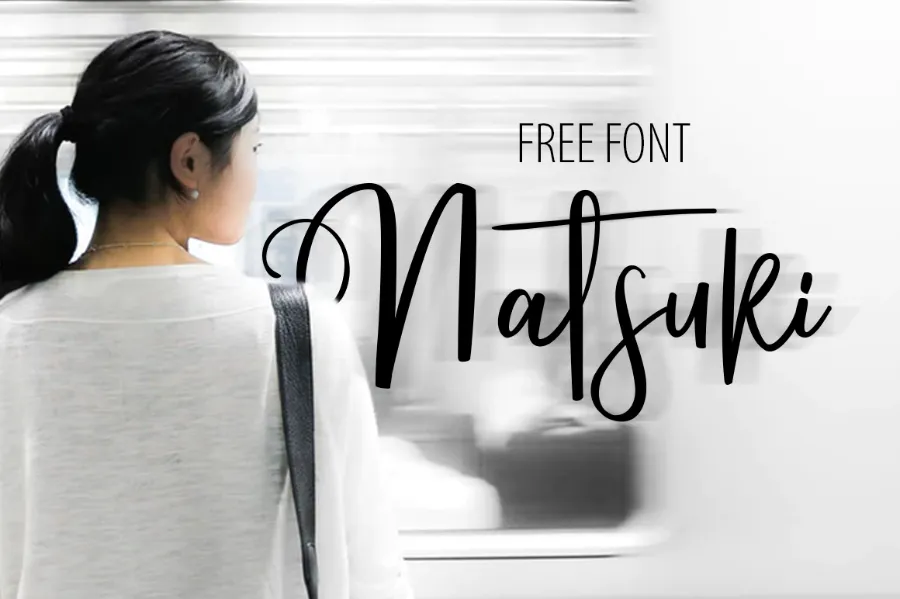 Natsuki Script Font