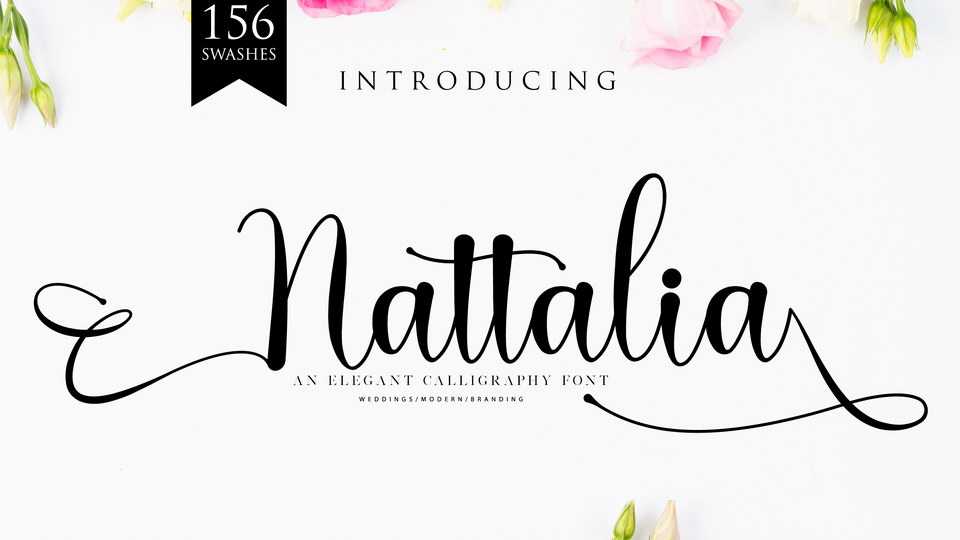 Nattalia Script Font › Fontesk