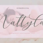 Nattyla Calligraphy Font