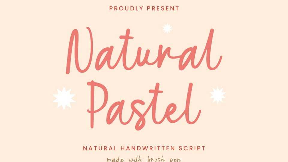 Natural Pastel Font › Fontesk