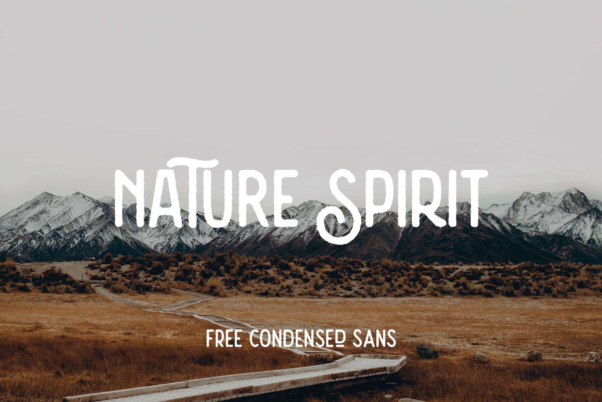 Nature Spirit Vintage Font