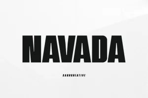 Navada Typeface