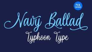 Navy Ballad Script Font › Fontesk