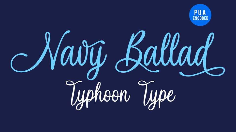 Navy Ballad Script Font › Fontesk
