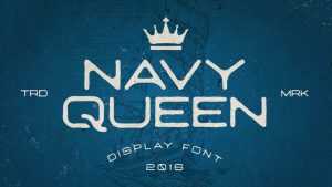 Navy Queen Font › Fontesk