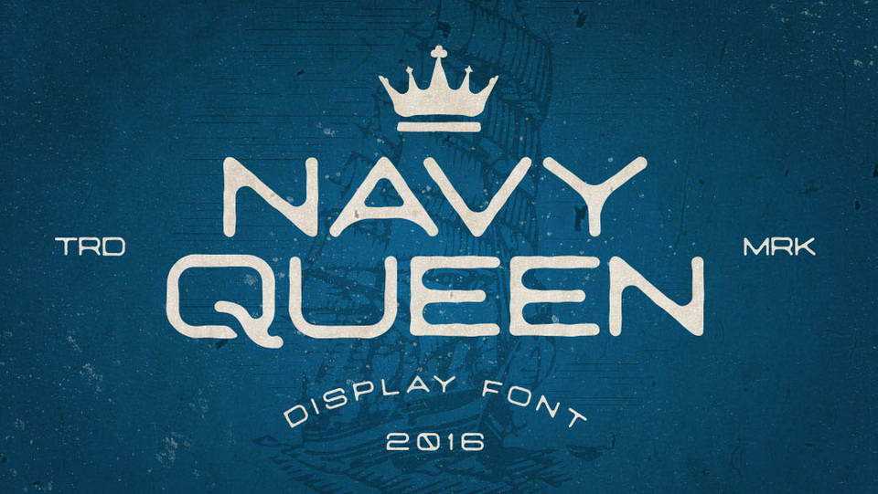 Navy Queen Font › Fontesk