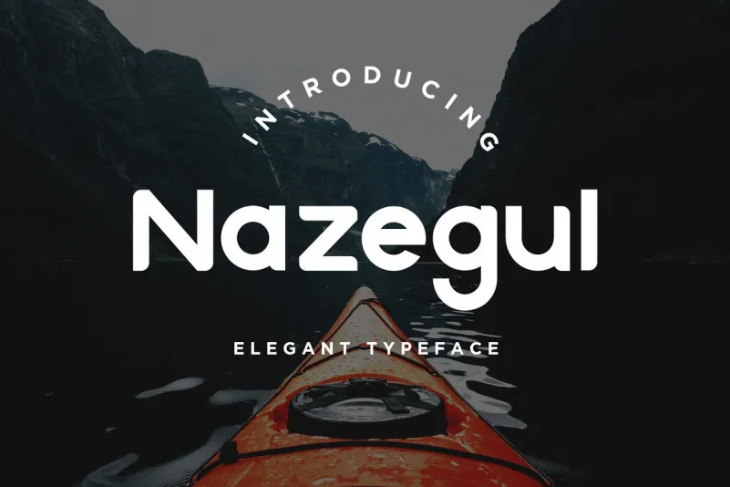 Nazegul Typeface
