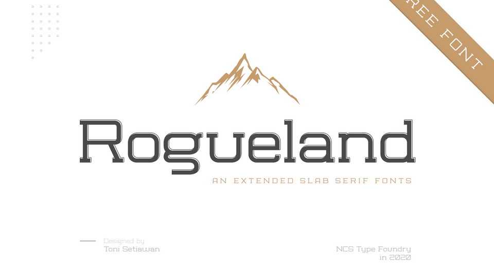 NCS Rogueland Slab Font › Fontesk