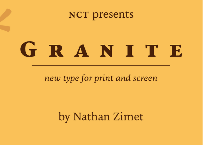 NCT Granite Font Family