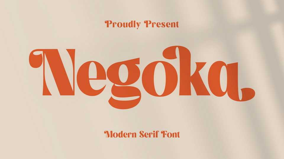 Negoka Font › Fontesk