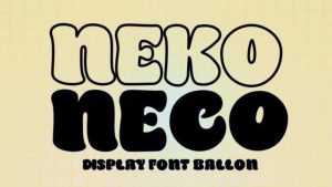 Neko Neco Font › Fontesk