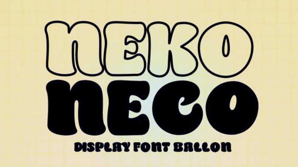 Neko Neco Font › Fontesk