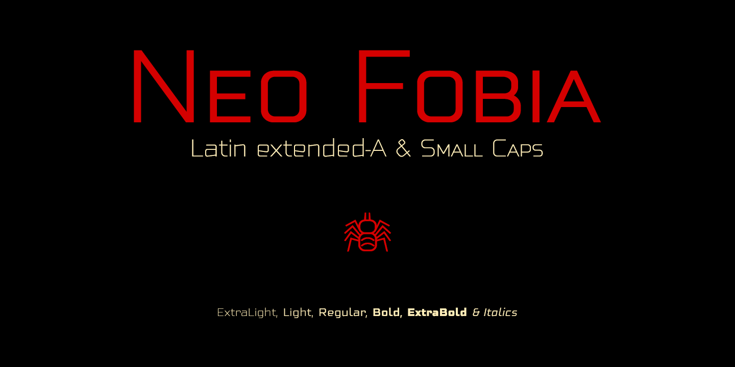 Neo Fobia Typefaces