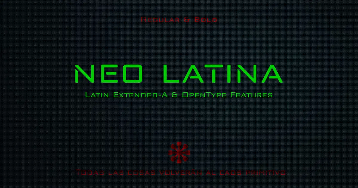 Neo Latina Font
