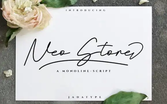 Neo Stone Handwritten Font