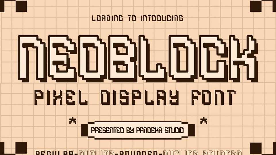 Neoblock Font › Fontesk