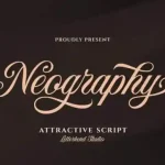 Neography Calligraphy Font