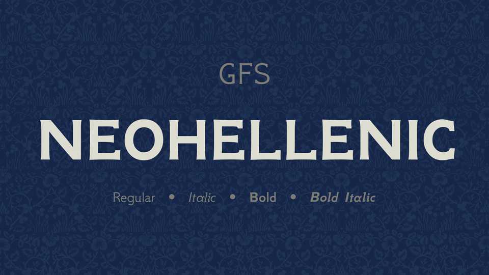 NeoHellenic Font Family › Fontesk