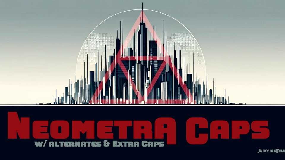 Neometra Caps Font › Fontesk