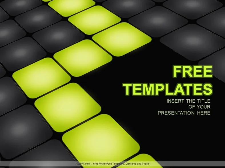 Neon-Green-Step-PPT-Design