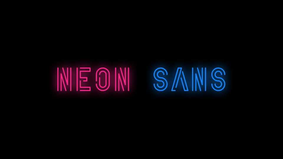 Neon Sans Font › Fontesk