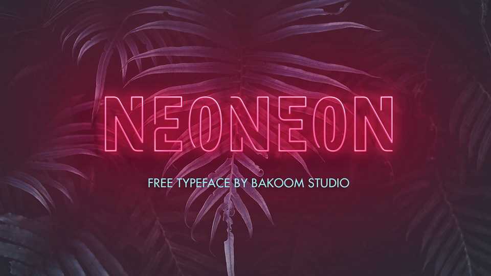 Neoneon Font › Fontesk