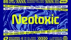 Neotoxic Font › Fontesk