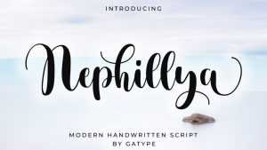Nephillya Font › Fontesk
