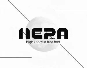 NERA Display Font