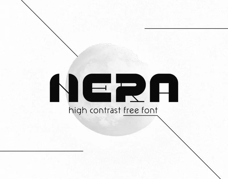 NERA Display Font