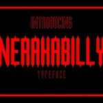 Nerakabilly Typeface