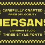 Nersans Sans Serif Font - Fonte Grátis Nersans Sans Serif Font