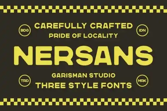 Nersans Sans Serif Font