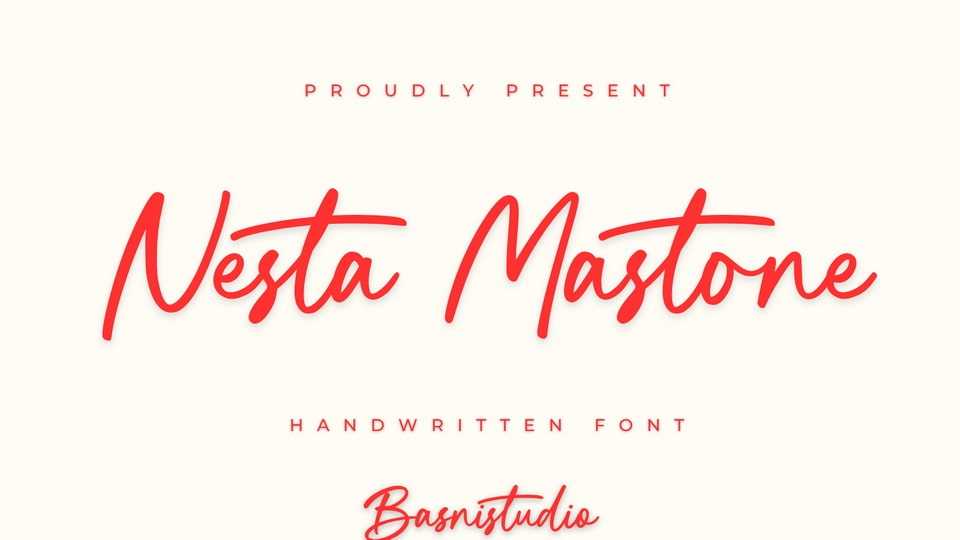 Nesta Mastone Font › Fontesk