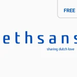 Nethsans Typeface - Entirely Free - Fonte Grátis Nethsans Typeface - Entirely Free