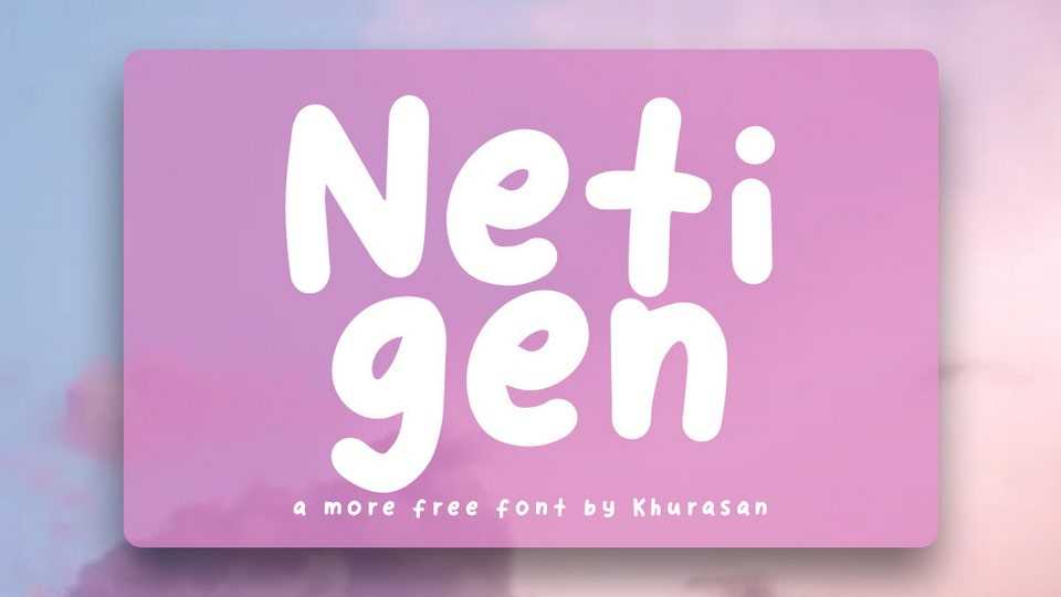 Netigen Font › Fontesk