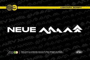 Neue Lontara Display Font