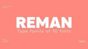 Neue Reman Sans Font › Fontesk
