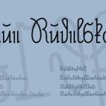 Neue Rudelskopf Font Family