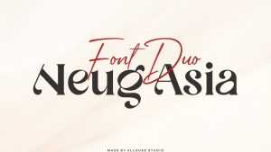 Neug Asia Font Duo › Fontesk