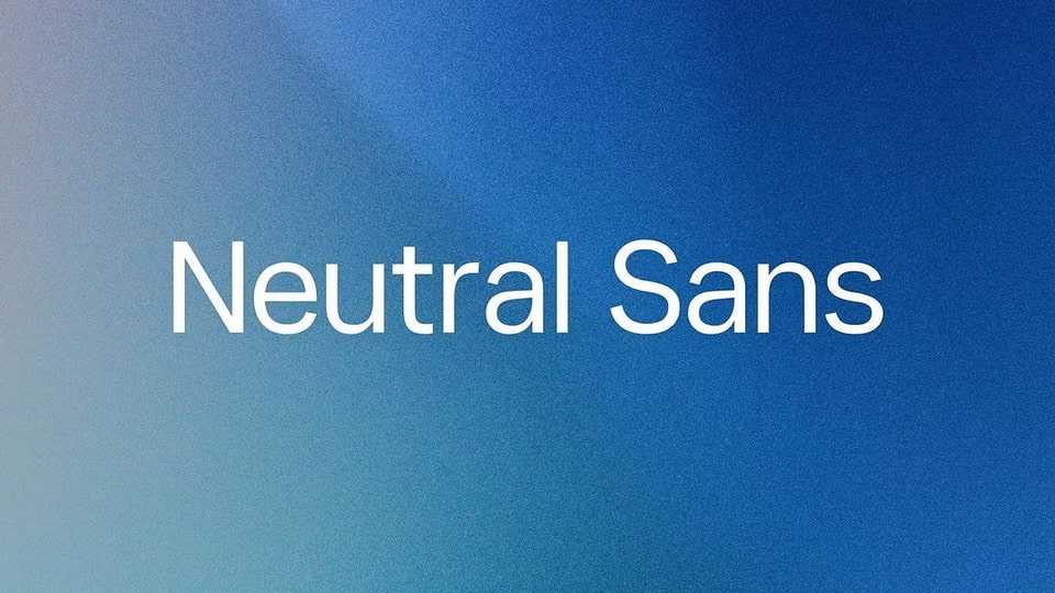 Neutral Sans Font Family › Fontesk